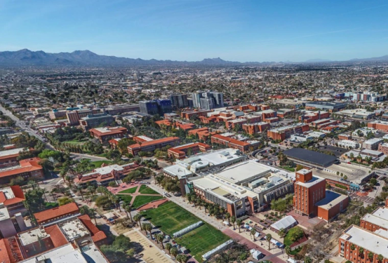 Ariel View of UA Campus